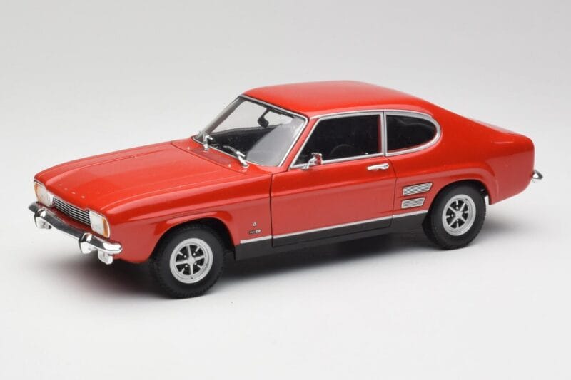 Ford Capri Mk1 1700 GT Κόκκινο Minichamps 1:18 180089001 Μέταλλο