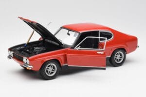 Ford Capri Mk1 2600 RS Κόκκινο Μαύρο Minichamps 1:18 180089071 Μέταλλο - εικόνα 2 από 8