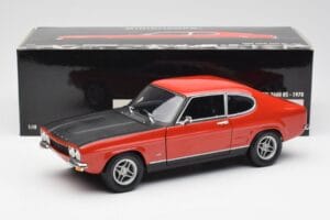 Ford Capri Mk1 2600 RS Κόκκινο Μαύρο Minichamps 1:18 180089071 Μέταλλο - εικόνα 8 από 8
