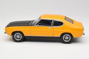 Ford Capri 2600 RS Signal Κίτρινο Με Μαύρο Minichamps 1:18 180089070 Μέταλλο - εικόνα 4 από 8