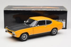 Ford Capri 2600 RS Signal Κίτρινο Με Μαύρο Minichamps 1:18 180089070 Μέταλλο - εικόνα 8 από 8