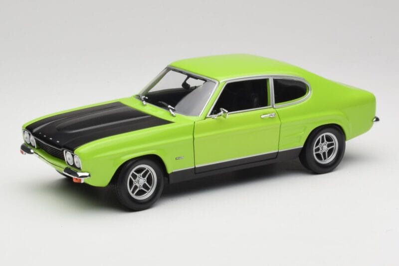 Ford Capri Mk1 RS 2600 Πράσινο & Μαύρο Minichamps 1:18 150089075 Μέταλλο