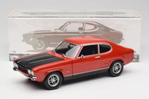 Ford Capri Mk1 RS 2600 Κόκκινο & Μαύρο Minichamps 1:18 150089076 Μέταλλο - εικόνα 8 από 8