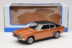 Ford Capri Mk1 GXL Brown Metallic MCG 1:18 MCG18537 Μέταλλο - εικόνα 6 από 6
