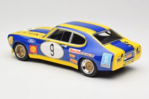 Ford Capri Mk1 RS 2600 #9 K. Fritzinger / H. Heyer Team Europa Möbel 6 Hours of Nürburgring ETCC 1973 Minichamps 1:18 1557385 - εικόνα 5 από 6