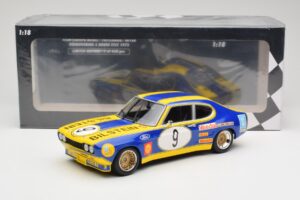 Ford Capri Mk1 RS 2600 #9 K. Fritzinger / H. Heyer Team Europa Möbel 6 Hours of Nürburgring ETCC 1973 Minichamps 1:18 1557385 - εικόνα 6 από 6