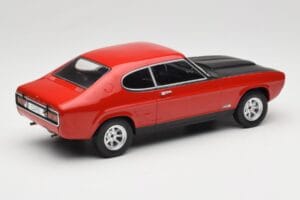 Ford Capri Mk1 RS 2600 Κόκκινο με Μαύρο Καπό MCG 1:18 MCG18538 Μέταλλο - εικόνα 2 από 6
