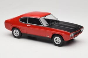 Ford Capri Mk1 RS 2600 Κόκκινο με Μαύρο Καπό MCG 1:18 MCG18538 Μέταλλο - εικόνα 4 από 6