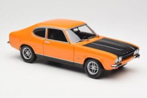 Ford Capri Mk1 RS 2600 Signal Orange Μαύρο Minichamps 1:18 150089077 Μέταλλο - εικόνα 6 από 8