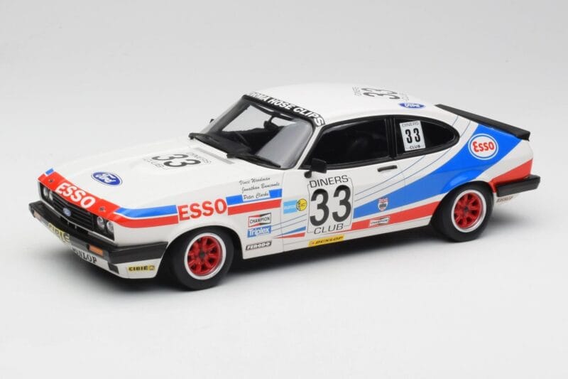 Ford Capri Mk2 3.0S #33 V. Woodman / C. Buncombe V M Woodman 3rd Place 24 Hours of Spa 1981 Minichamps 1:18 155818633 Μέταλλο