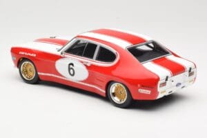 Ford Capri RS2600 Ford Tuning Siegen #6 Weiss / K. Ludwig 6 Hours Nurburgring 1973 Minichamps 1:18 155738506 Μέταλλο - εικόνα 5 από 6