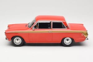 Ford Cortina Lotus Red & Gold Stripe MCG 1:18 MCG18532 Μέταλλο - εικόνα 3 από 6