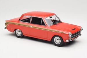 Ford Cortina Lotus Red & Gold Stripe MCG 1:18 MCG18532 Μέταλλο - εικόνα 4 από 6