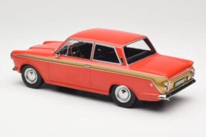Ford Cortina Lotus Red & Gold Stripe MCG 1:18 MCG18532 Μέταλλο - εικόνα 5 από 6