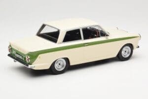 Ford Cortina Lotus White & Green Stripe MCG 1:18 MCG18434 Μέταλλο - εικόνα 2 από 6
