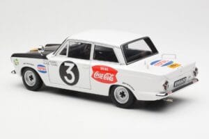 Ford Cortina Mk1 #3 P. Hughes / B. Young African Safari Rally 1964 AUTOart 1:18 86428 Μέταλλο - εικόνα 7 από 8