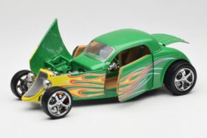 Ford Coupe Πράσινο με Φωτιά Road Signature 1:18 30109 Μέταλλο - εικόνα 2 από 8