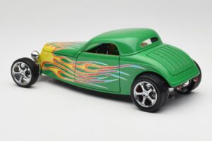 Ford Coupe Πράσινο με Φωτιά Road Signature 1:18 30109 Μέταλλο - εικόνα 7 από 8