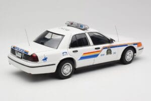 Ford Crown Victoria RCMP Police Car AUTOart 1:18 72706 Μέταλλο - εικόνα 3 από 8