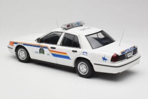 Ford Crown Victoria RCMP Police Car AUTOart 1:18 72706 Μέταλλο - εικόνα 7 από 8