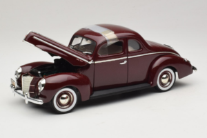 Ford Deluxe Coupe Σκούρο Κόκκινο ERTL 1:18 7936 Μέταλλο - εικόνα 2 από 7