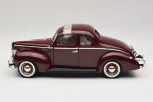 Ford Deluxe Coupe Σκούρο Κόκκινο ERTL 1:18 7936 Μέταλλο - εικόνα 4 από 7