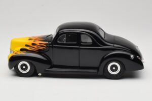 Ford Deluxe Hot Rod Μαύρο Universal Hobbies 1:18 6002 Μέταλλο - εικόνα 4 από 8
