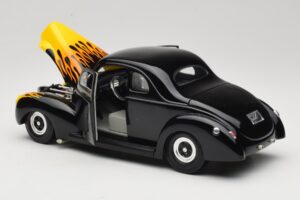 Ford Deluxe Hot Rod Μαύρο Universal Hobbies 1:18 6002 Μέταλλο - εικόνα 5 από 8
