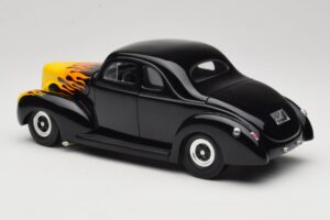 Ford Deluxe Hot Rod Μαύρο Universal Hobbies 1:18 6002 Μέταλλο - εικόνα 7 από 8