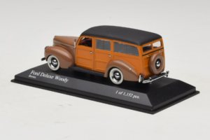 Ford DeLuxe Woody Station Wagon Καφέ Minichamps 1:43 400082111 Μέταλλο - εικόνα 3 από 4