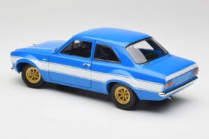 Ford Escort Mk1 RS 1600 Μπλε Λευκό Ρίγες Minichamps 1:18 100688102 Μέταλλο - εικόνα 7 από 8