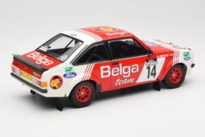 Ford Escort Mk2 RS 1800 #14 Droogmans / Joosten Belga 3rd Place Lotto Haspengouw Rally 1983 Minichamps 1:18 155838714 Μέταλλο - εικόνα 2 από 6