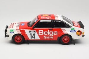 Ford Escort Mk2 RS 1800 #14 Droogmans / Joosten Belga 3rd Place Lotto Haspengouw Rally 1983 Minichamps 1:18 155838714 Μέταλλο - εικόνα 3 από 6