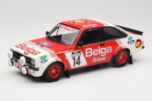 Ford Escort Mk2 RS 1800 #14 Droogmans / Joosten Belga 3rd Place Lotto Haspengouw Rally 1983 Minichamps 1:18 155838714 Μέταλλο
