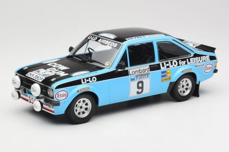 Ford Escort Mk2 RS 1800 #9 R. Clark / S. Wilson Li-Lo Equipe Esso Lombard RAC Rally 1978 Minichamps 1:18 155788709 Μέταλλο