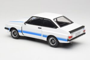 Ford Escort Mk2 RS 2000 X-Pack Diamond Λευκό & Μπλε Stripe MCG 1:18 MCG18350 Μέταλλο - εικόνα 5 από 6