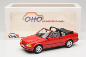 Ford Escort Mk4 XR3i Καμπριολέ Flamenco Red Otto 1:18 OT1254 Ρητίνη - εικόνα 6 από 6
