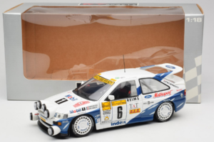 Ford Escort RS Cosworth Mobil 1 #6 F. Delecour / D. Grataloup Rally Monte Carlo Night Version Winner 1994 UT Models 1:18 3945 - εικόνα 8 από 8