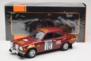 Ford Escort RS 1600 Mk1 #10 H. Mikkola / J. Davenport RAC Rally 1974 IXO 1:18 18RMC047C Μέταλλο - εικόνα 6 από 6
