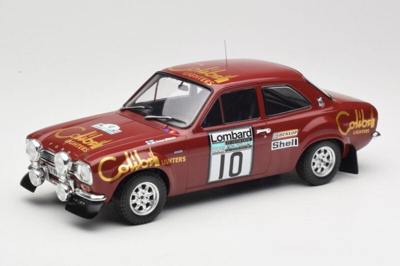 Ford Escort RS 1600 Mk1 #10 H. Mikkola / J. Davenport RAC Rally 1974 IXO 1:18 18RMC047C Μέταλλο