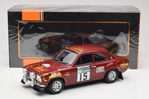 Ford Escort RS 1600 Mk1 #15 M. Alen / I. Kivimäki RAC Rally 1974 IXO 1:18 18RMC047B Μέταλλο - εικόνα 6 από 6