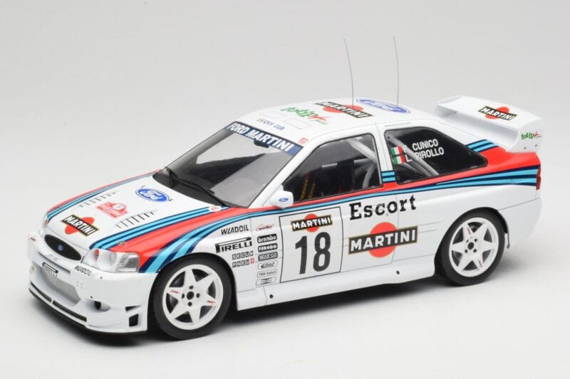 Ford Escort WRC Martini Racing #18 G. Cunico / G. Pirollo Rally San Remo 1998 IXO 1:18 18RMC171A Μέταλλο
