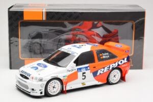 Ford Escort WRC #5 C. Sainz / L. Moya Winner Acropolis Rally 1997 IXO 1:18 18RMC172A Μέταλλο - εικόνα 6 από 6