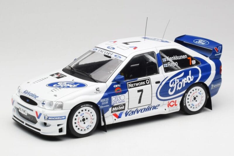 Ford Escort WRC #7 J. Kankkunen / J. Repo RAC Rally 1998 IXO 1:18 18RMC170A Μέταλλο