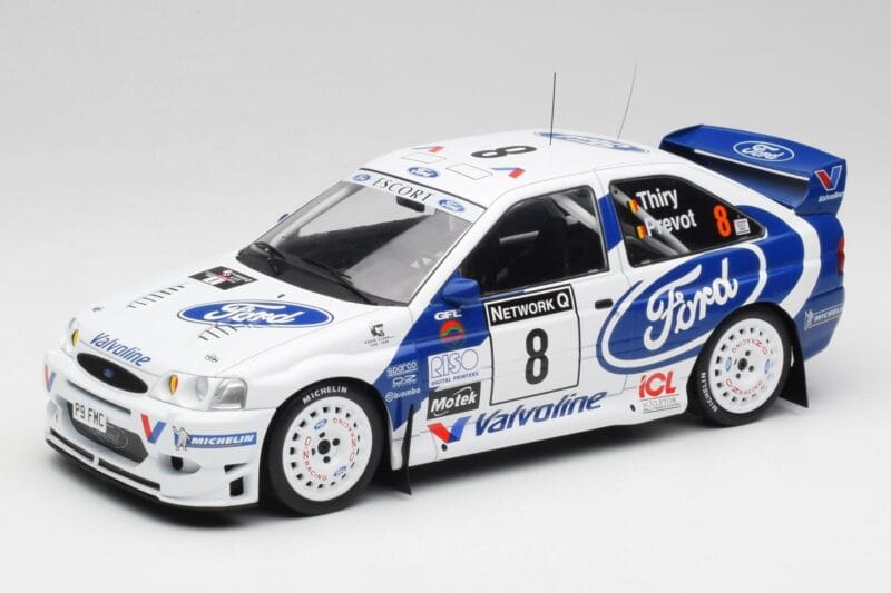 Ford Escort WRC #8 B. Thiry / S. Prevot RAC Rally 1998 IXO 1:18 18RMC170B Μέταλλο