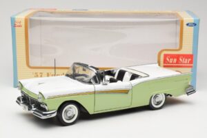 Ford Fairlane Skyliner Πράσινο & Λευκό Sun Star 1:18 FORD003 Μέταλλο - εικόνα 9 από 9