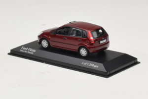 Ford Fiesta Mk5 Κόκκινο Μεταλλικό Minichamps 1:43 400081101 Μέταλλο - εικόνα 3 από 4