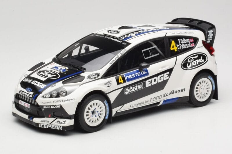 Ford Fiesta RS WRC #4 H. Solberg / C. Patterson Ford Rally Team Rally Finland 2012 Minichamps 1:18 151120804 Μέταλλο