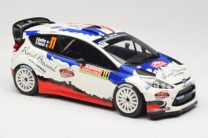 Ford Fiesta RS WRC #11 B. Bouffier / X. Panseri Rally Monte Carlo 2014 Minichamps 1:18 151140811 Μέταλλο - εικόνα 4 από 6