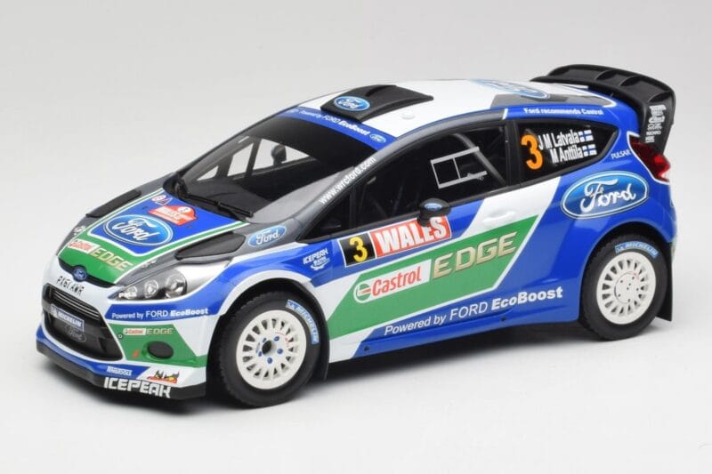 Ford Fiesta WRC #3 J-M. Latvala / M. Anttila Rally Great Britain Winner 2012 Minichamps 1:18 151120803 Μέταλλο